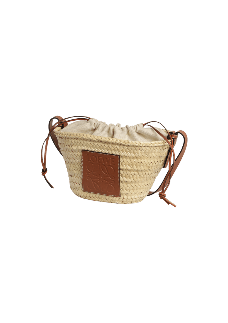 RAFFIA BASKET BAG