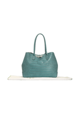 CROCO EMBOSSED ROSEAU TOTE