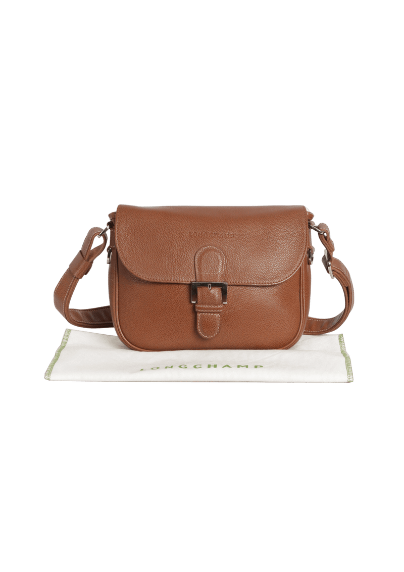 LEATHER CROSSBODY BAG