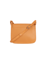 LEATHER FLAP BAG