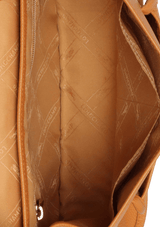 LEATHER FLAP BAG