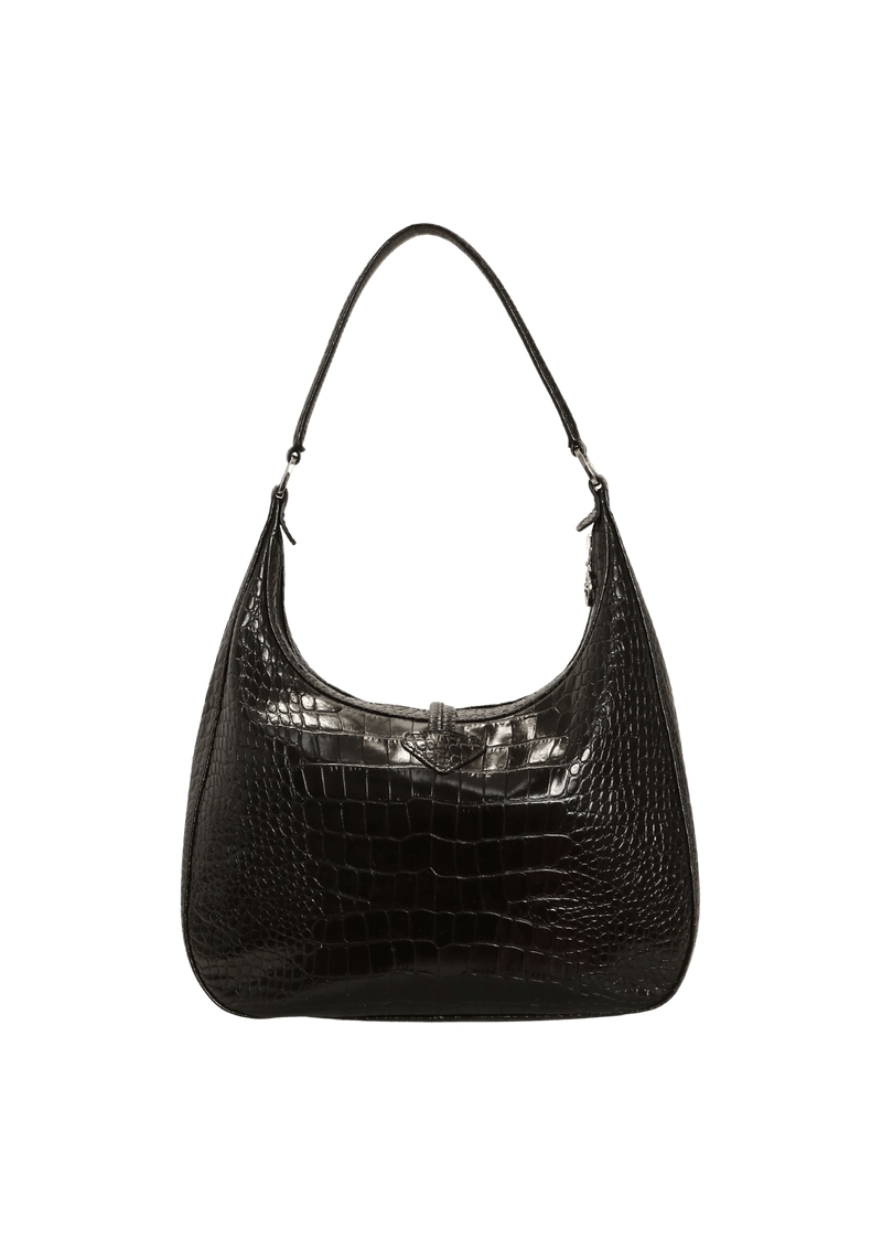 ROSEAU EMBOSSED HOBO BAG