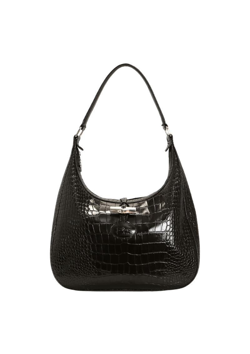 ROSEAU EMBOSSED HOBO BAG