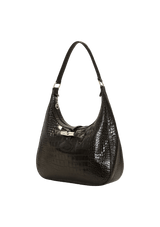 ROSEAU EMBOSSED HOBO BAG