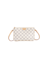 DAMIER AZUR DOUBLE ZIP POCHETTE