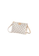 DAMIER AZUR DOUBLE ZIP POCHETTE