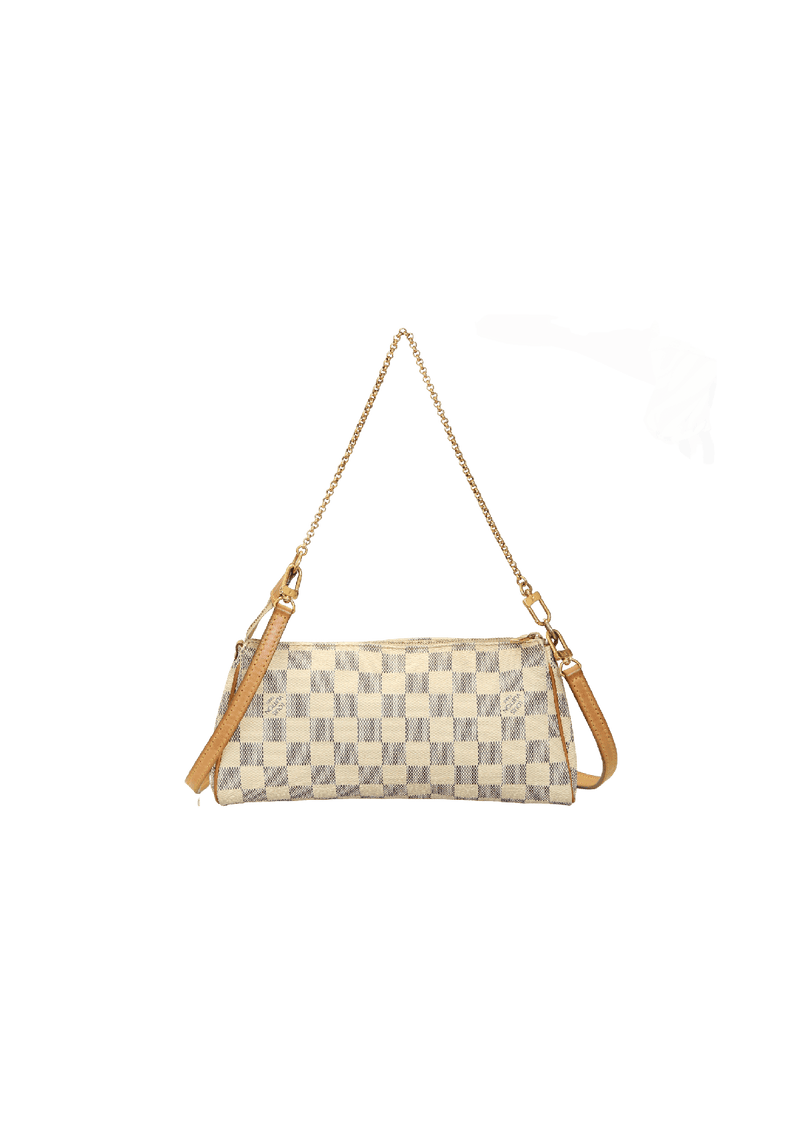 Bolsa Louis Vuitton Damier Azur Eva Branco – Gringa