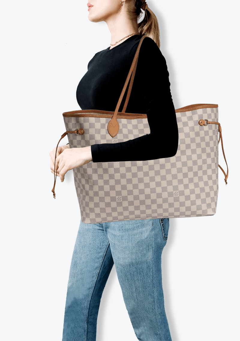 DAMIER AZUR NEVERFULL GM