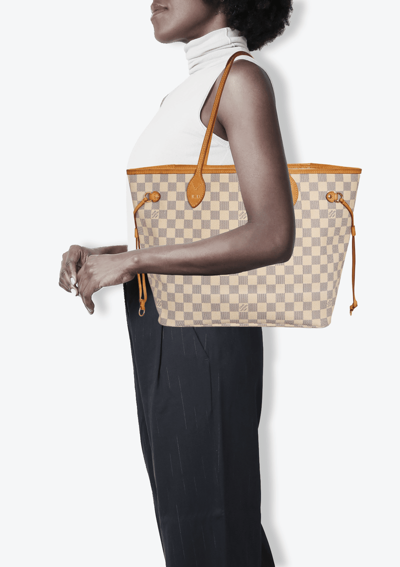 DAMIER AZUR NEVERFULL MM