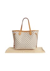 DAMIER AZUR NEVERFULL MM