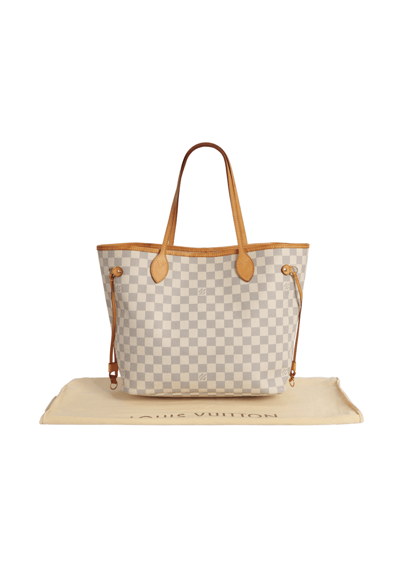 DAMIER AZUR NEVERFULL MM