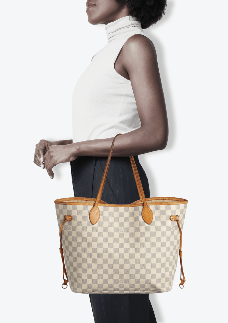 DAMIER AZUR NEVERFULL MM