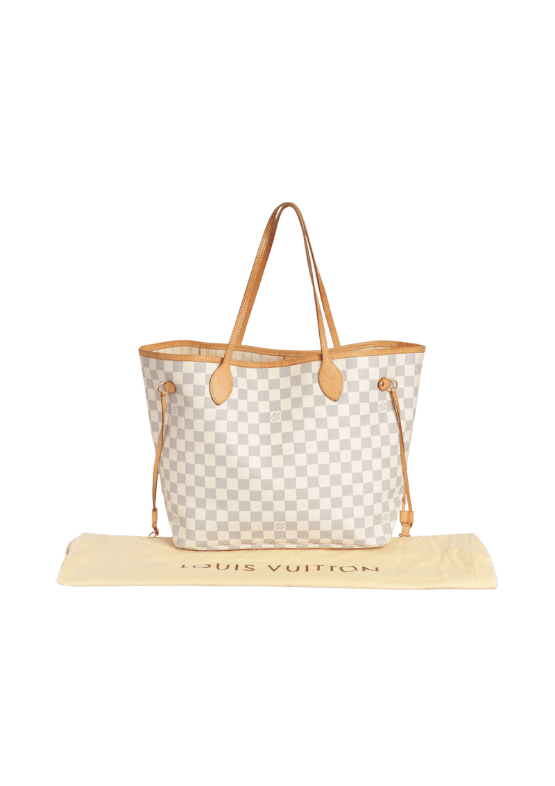 DAMIER AZUR NEVERFULL MM