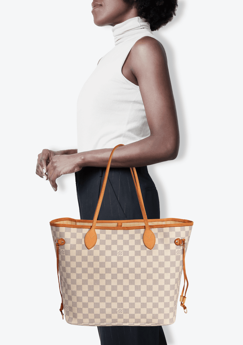 DAMIER AZUR NEVERFULL MM