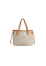 DAMIER AZUR NEVERFULL PM