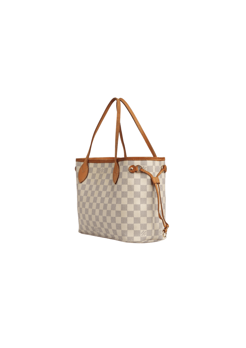 DAMIER AZUR NEVERFULL PM