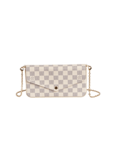 DAMIER AZUR POCHETTE FÉLICIE