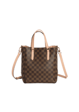 DAMIER ÉBÈNE BELMONT PM W/ POUCH