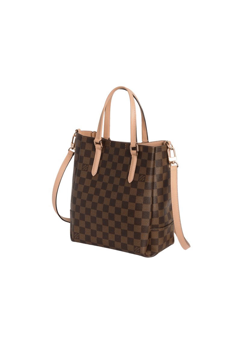 DAMIER ÉBÈNE BELMONT PM W/ POUCH