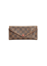 DAMIER EBENE JOSEPHINE WALLET