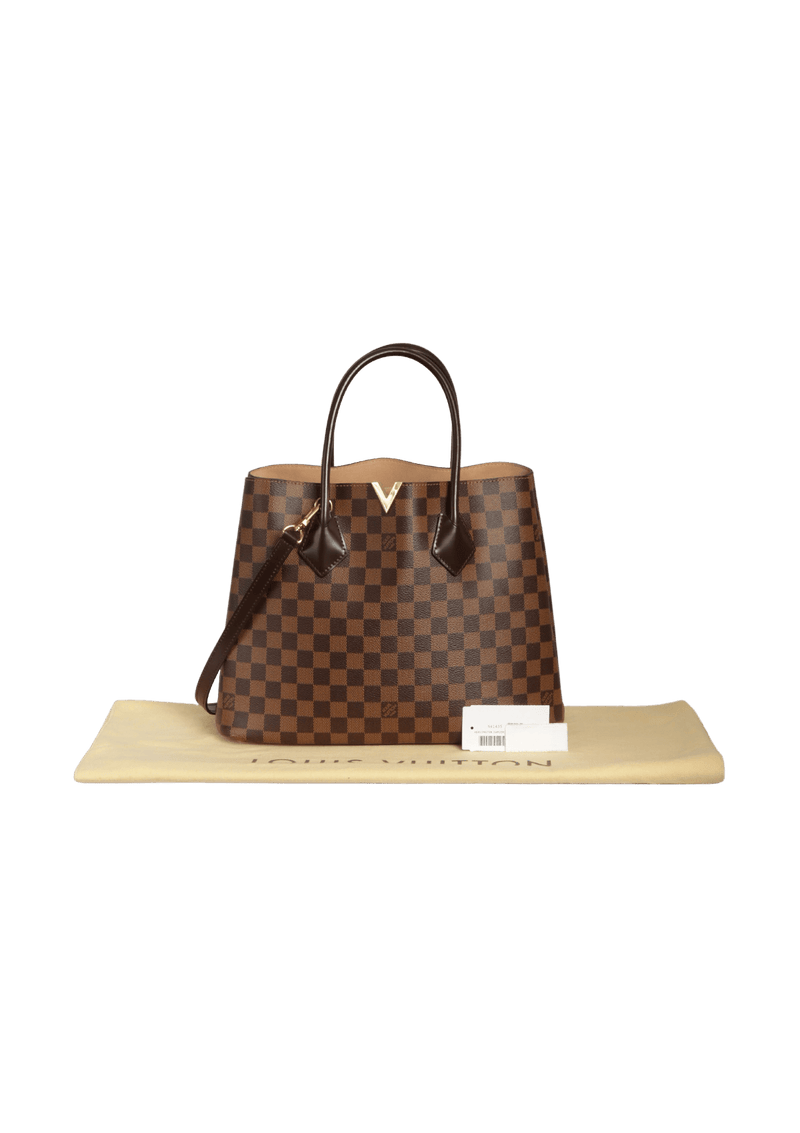 DAMIER ÉBÈNE KENSINGTON V TOTE