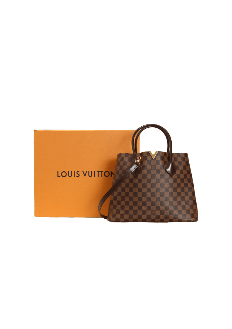 DAMIER ÉBÈNE KENSINGTON V TOTE