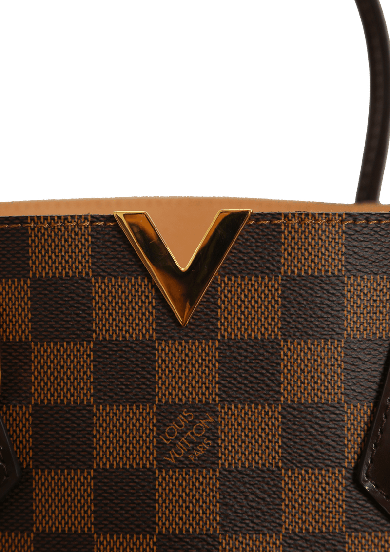 DAMIER ÉBÈNE KENSINGTON V TOTE