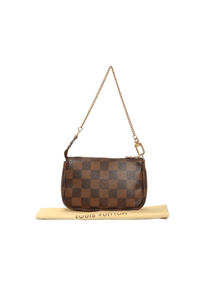 DAMIER ÉBÈNE MINI POCHETTE ACCESSOIRES