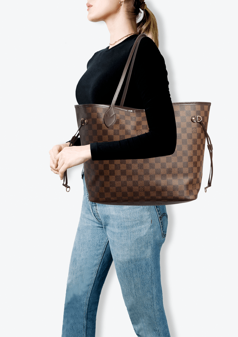 DAMIER ÉBÈNE NEVERFULL MM