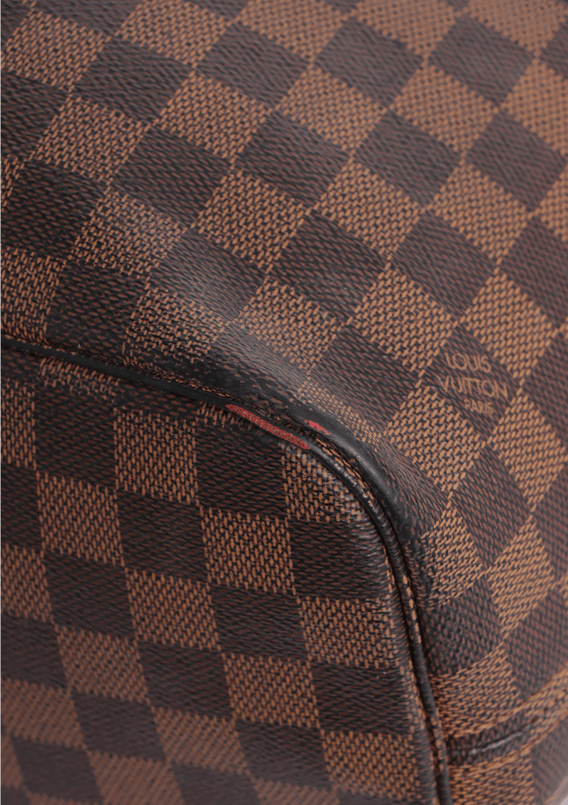 DAMIER ÉBÈNE NEVERFULL MM W/ POUCH