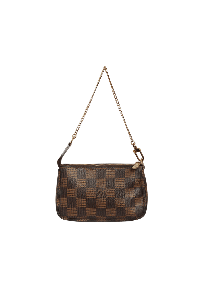 DAMIER ÉBÈNE POCHETTE ACCESSOIRES MINI