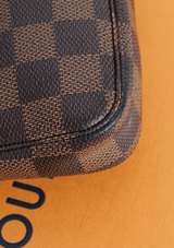 DAMIER ÉBÈNE POCHETTE ACCESSOIRES MINI