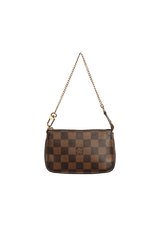 DAMIER ÉBÈNE POCHETTE ACCESSOIRES MINI