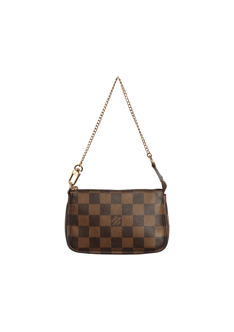 DAMIER ÉBÈNE POCHETTE ACCESSOIRES MINI