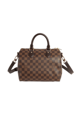 DAMIER ÉBÈNE SPEEDY 25 BANDOULIÈRE