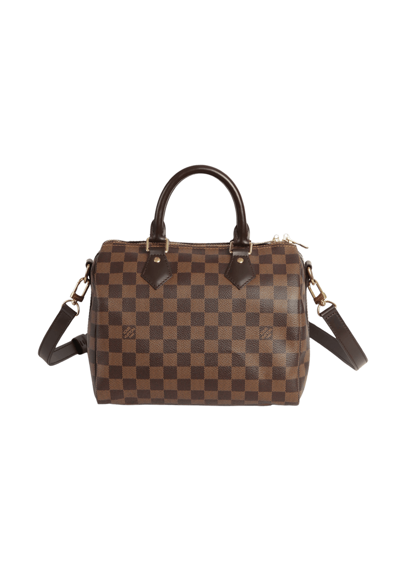 DAMIER ÉBÈNE SPEEDY 25 BANDOULIÈRE