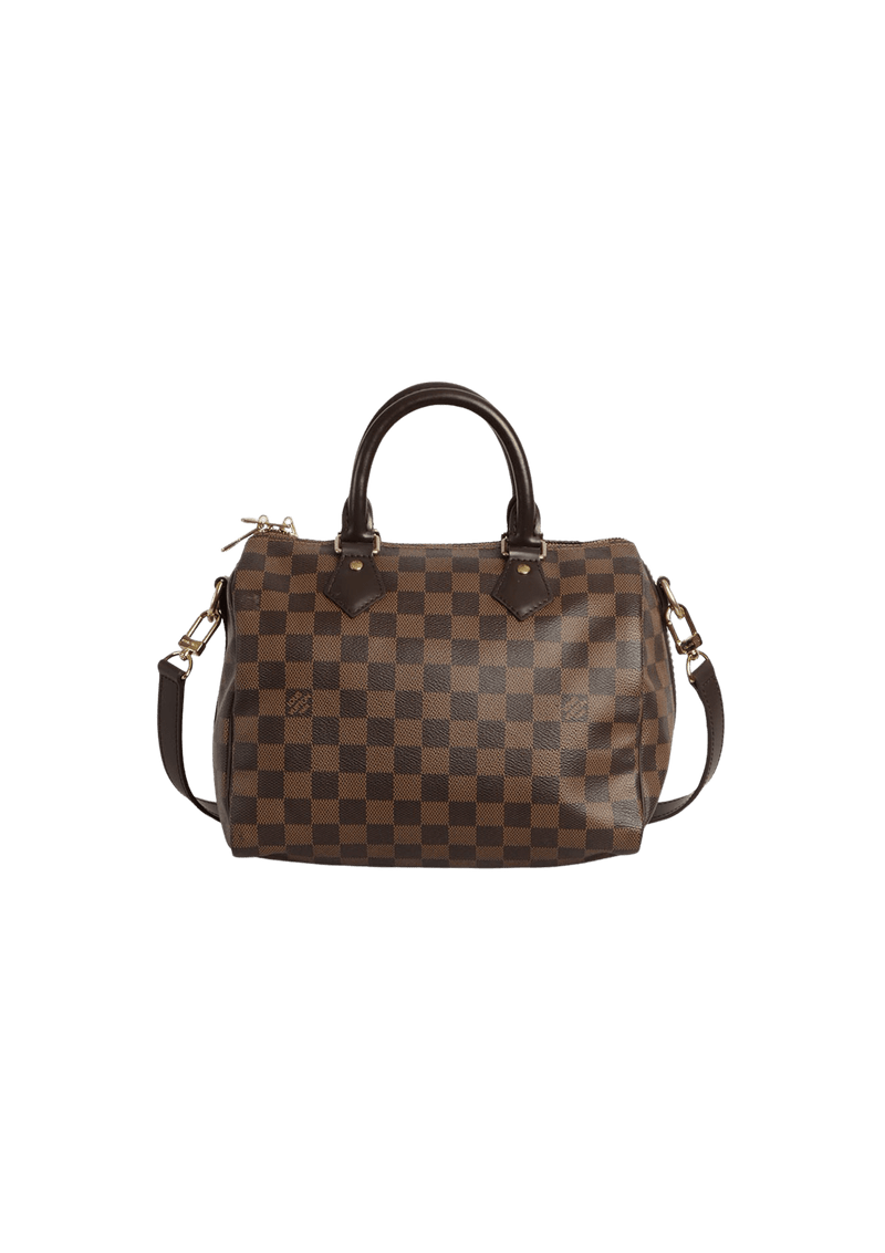 DAMIER ÉBÈNE SPEEDY 25 BANDOULIÈRE