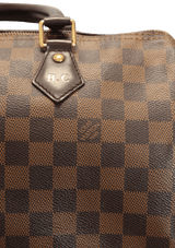 DAMIER ÉBÈNE SPEEDY 30 BANDOULIÈRE