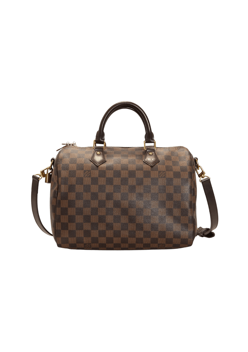 DAMIER ÉBÈNE SPEEDY 30 BANDOULIÈRE