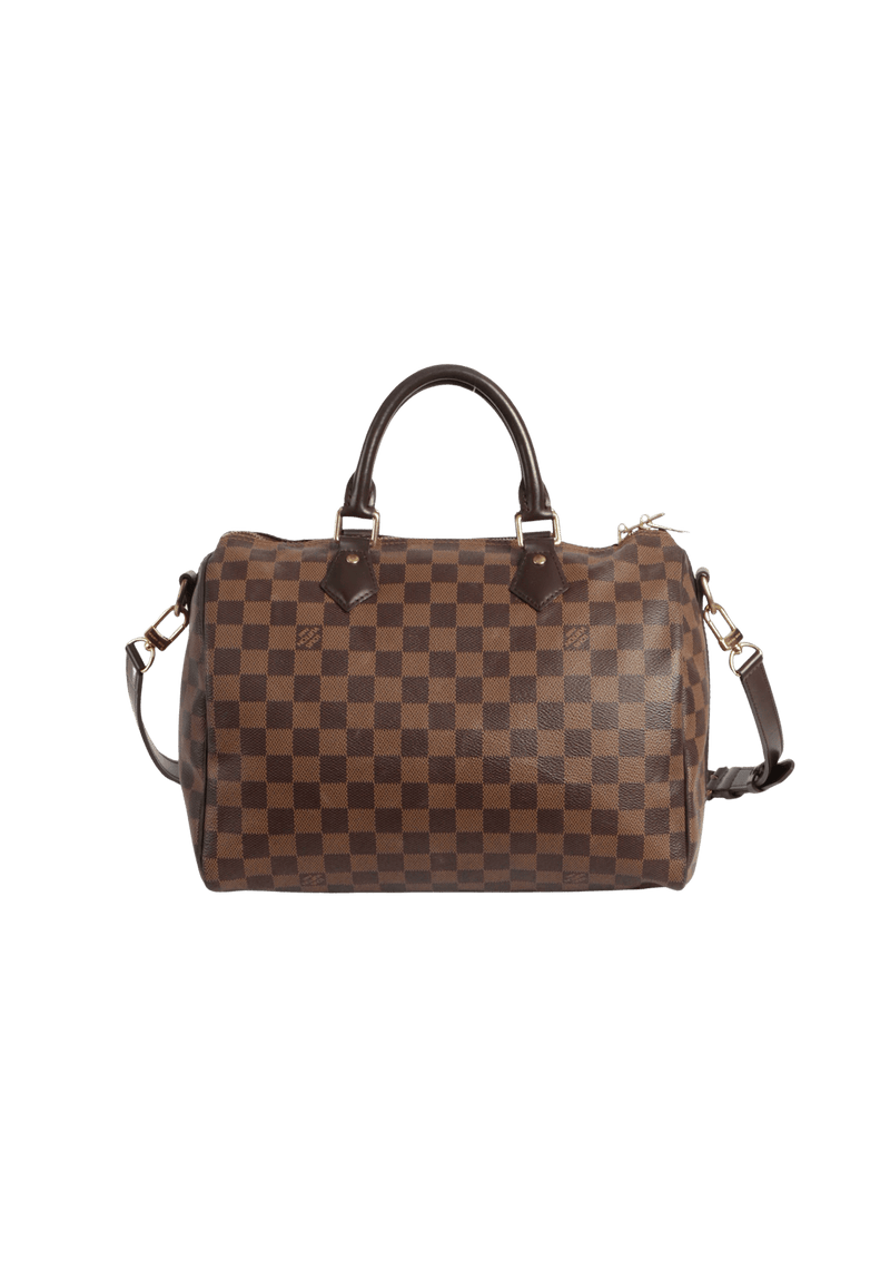 DAMIER ÉBÈNE SPEEDY 30 BANDOULIÈRE