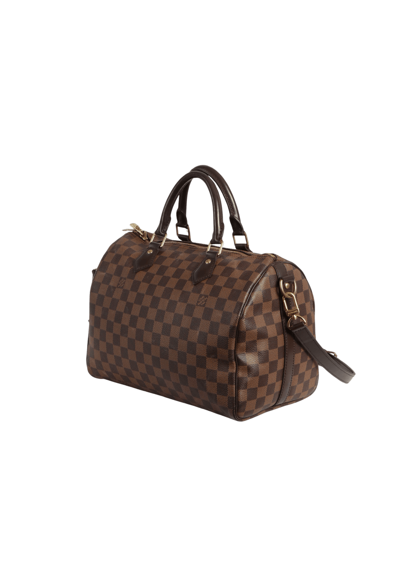 DAMIER ÉBÈNE SPEEDY 30 BANDOULIÈRE