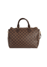 DAMIER ÉBÈNE SPEEDY 30 BANDOULIÈRE