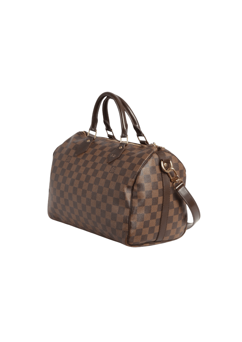 DAMIER ÉBÈNE SPEEDY 30 BANDOULIÈRE