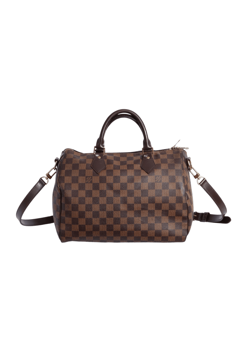 DAMIER ÉBÈNE SPEEDY 30 BANDOULIÈRE