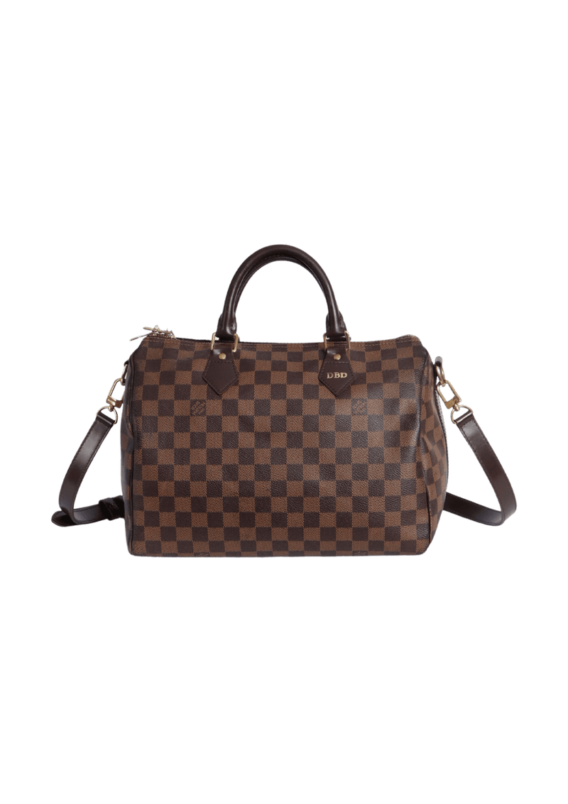 DAMIER ÉBÈNE SPEEDY 30 BANDOULIÈRE