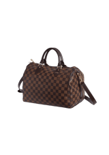 DAMIER ÉBÈNE SPEEDY 30 BANDOULIÈRE