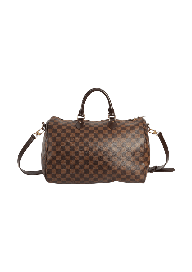 DAMIER ÉBÈNE SPEEDY 35 BANDOULIÈRE