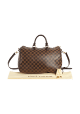 DAMIER ÉBÈNE SPEEDY 35 BANDOULIÈRE