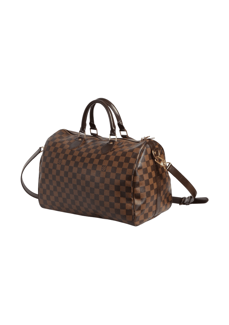 DAMIER ÉBÈNE SPEEDY 35 BANDOULIÈRE