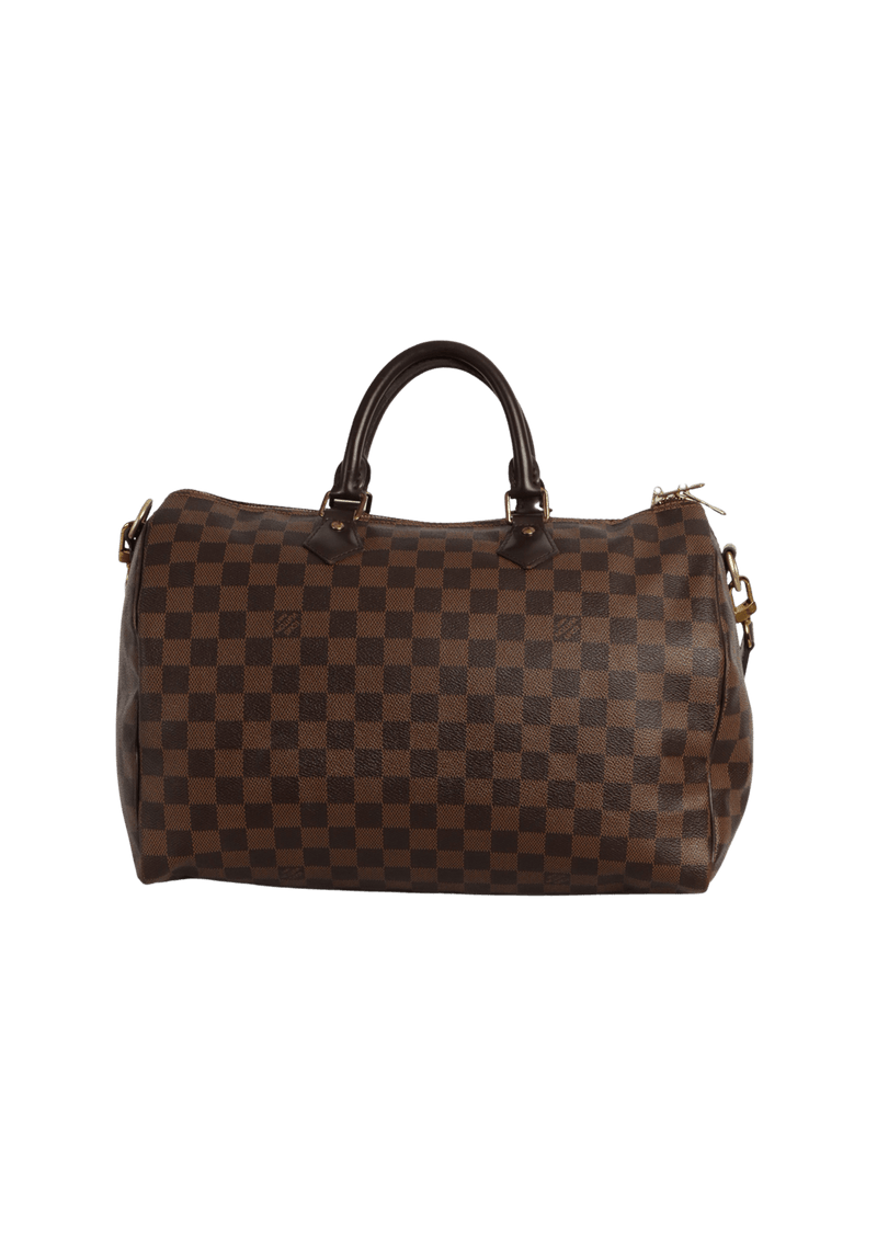 DAMIER ÉBÈNE SPEEDY 35 BANDOULIÈRE